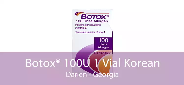Botox® 100U 1 Vial Korean Darien - Georgia
