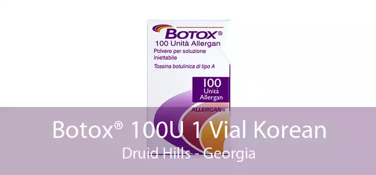 Botox® 100U 1 Vial Korean Druid Hills - Georgia