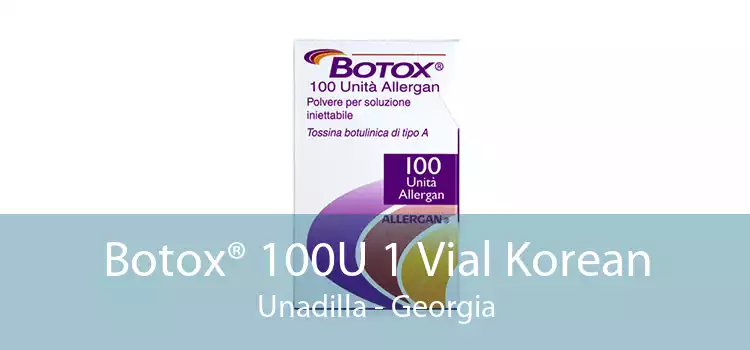 Botox® 100U 1 Vial Korean Unadilla - Georgia