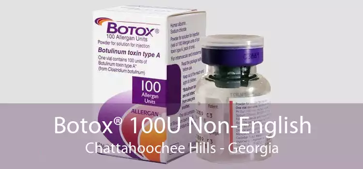 Botox® 100U Non-English Chattahoochee Hills - Georgia