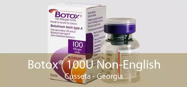 Botox® 100U Non-English Cusseta - Georgia