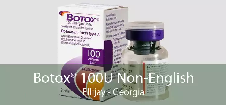 Botox® 100U Non-English Ellijay - Georgia
