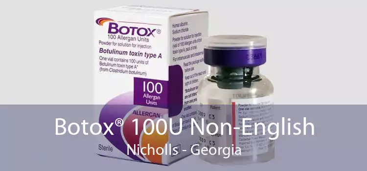 Botox® 100U Non-English Nicholls - Georgia