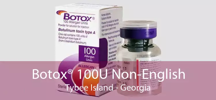 Botox® 100U Non-English Tybee Island - Georgia