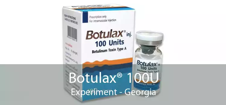 Botulax® 100U Experiment - Georgia