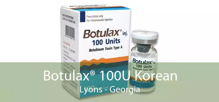 Botulax® 100U Korean Lyons - Georgia