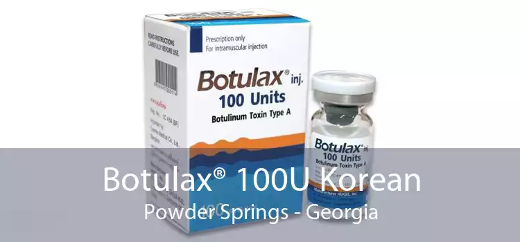Botulax® 100U Korean Powder Springs - Georgia