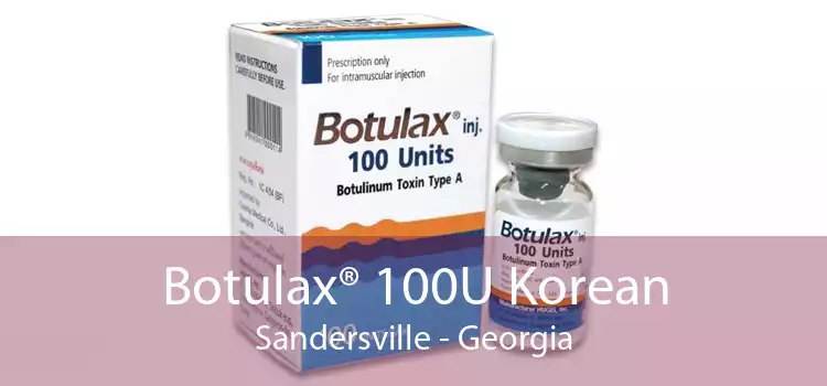 Botulax® 100U Korean Sandersville - Georgia