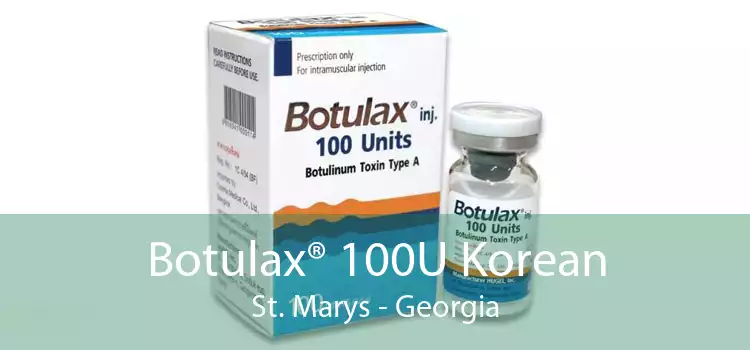 Botulax® 100U Korean St. Marys - Georgia