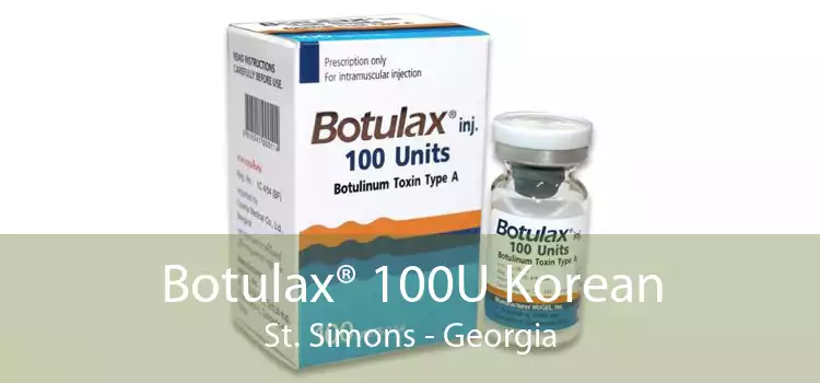 Botulax® 100U Korean St. Simons - Georgia