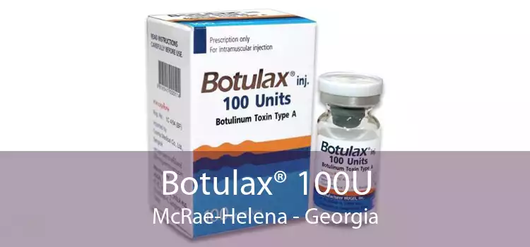 Botulax® 100U McRae-Helena - Georgia