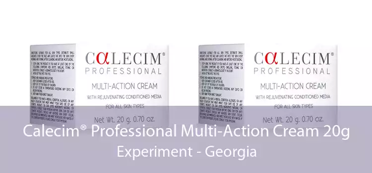Calecim® Professional Multi-Action Cream 20g Experiment - Georgia