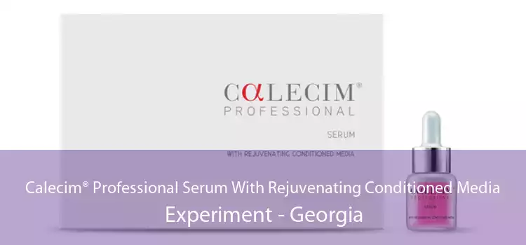 Calecim® Professional Serum With Rejuvenating Conditioned Media Experiment - Georgia