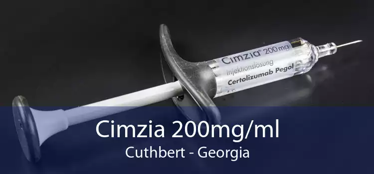 Cimzia 200mg/ml Cuthbert - Georgia