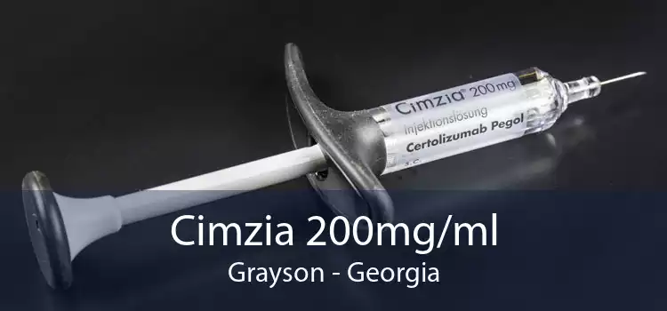 Cimzia 200mg/ml Grayson - Georgia