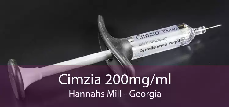 Cimzia 200mg/ml Hannahs Mill - Georgia