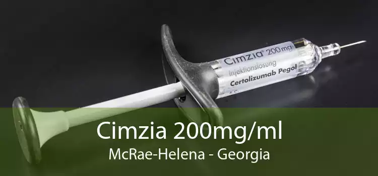 Cimzia 200mg/ml McRae-Helena - Georgia