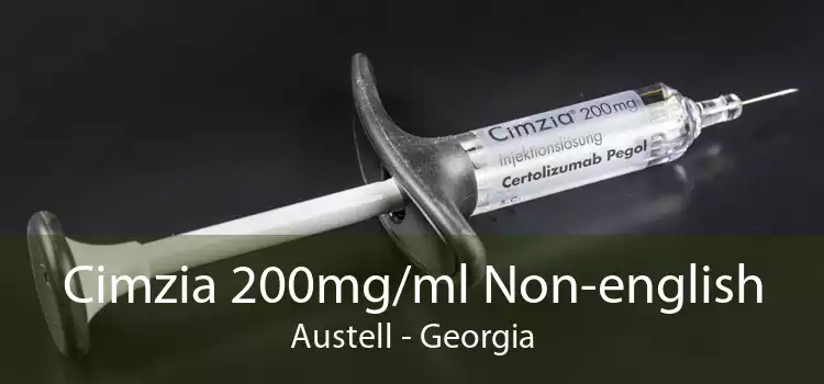 Cimzia 200mg/ml Non-english Austell - Georgia
