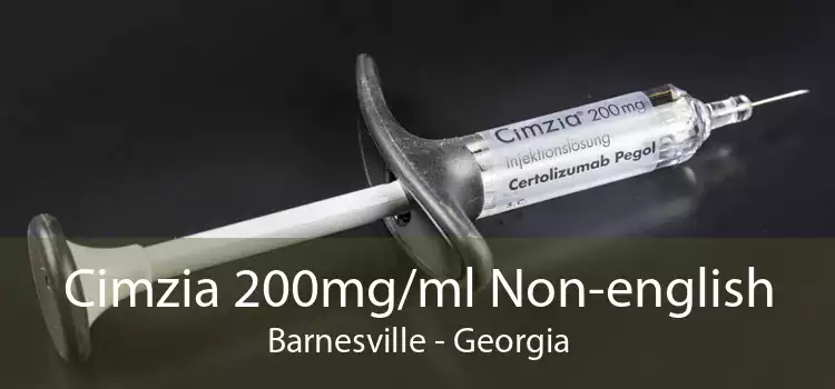 Cimzia 200mg/ml Non-english Barnesville - Georgia