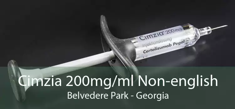 Cimzia 200mg/ml Non-english Belvedere Park - Georgia