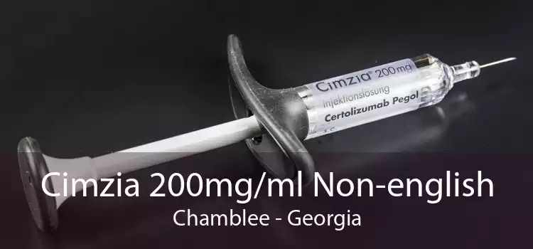 Cimzia 200mg/ml Non-english Chamblee - Georgia