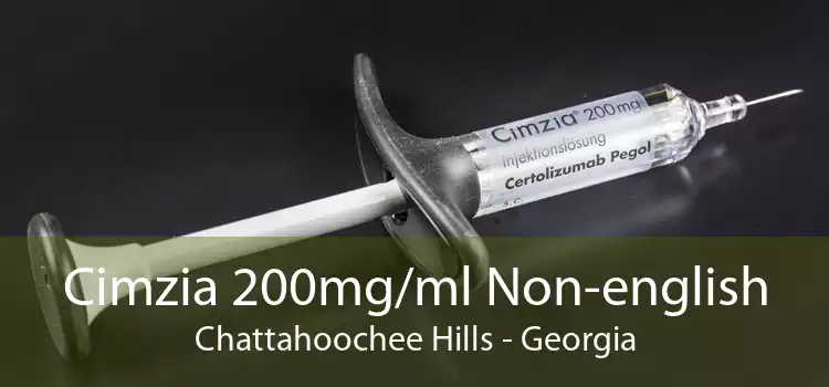 Cimzia 200mg/ml Non-english Chattahoochee Hills - Georgia