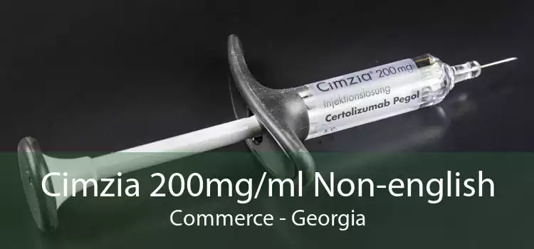 Cimzia 200mg/ml Non-english Commerce - Georgia