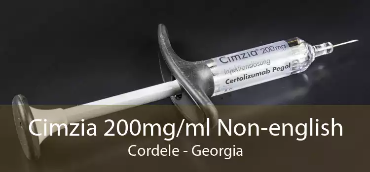 Cimzia 200mg/ml Non-english Cordele - Georgia