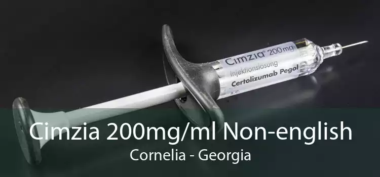 Cimzia 200mg/ml Non-english Cornelia - Georgia