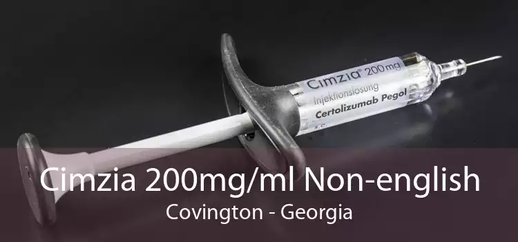 Cimzia 200mg/ml Non-english Covington - Georgia