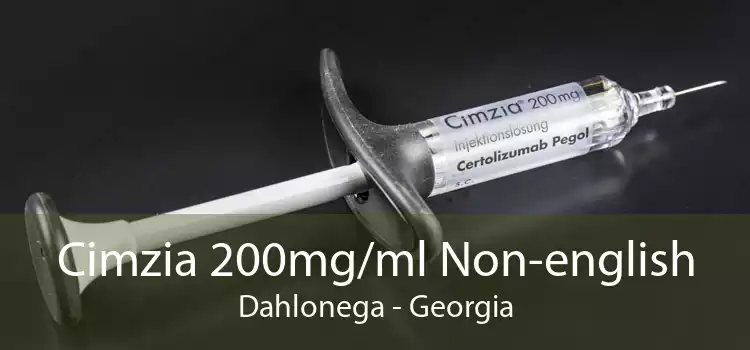 Cimzia 200mg/ml Non-english Dahlonega - Georgia
