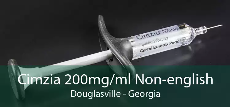 Cimzia 200mg/ml Non-english Douglasville - Georgia