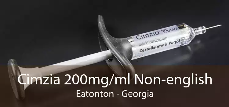 Cimzia 200mg/ml Non-english Eatonton - Georgia