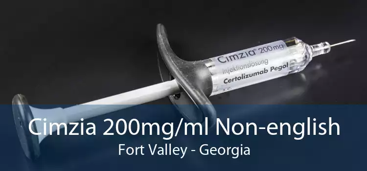 Cimzia 200mg/ml Non-english Fort Valley - Georgia
