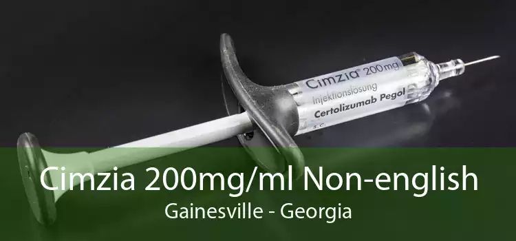 Cimzia 200mg/ml Non-english Gainesville - Georgia