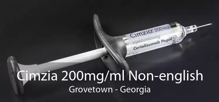 Cimzia 200mg/ml Non-english Grovetown - Georgia