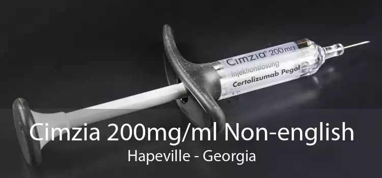 Cimzia 200mg/ml Non-english Hapeville - Georgia
