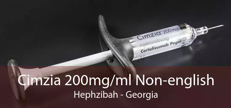 Cimzia 200mg/ml Non-english Hephzibah - Georgia