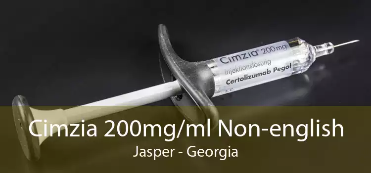 Cimzia 200mg/ml Non-english Jasper - Georgia