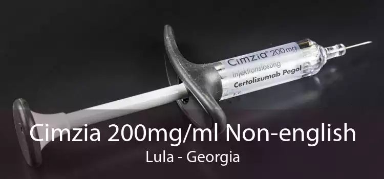 Cimzia 200mg/ml Non-english Lula - Georgia
