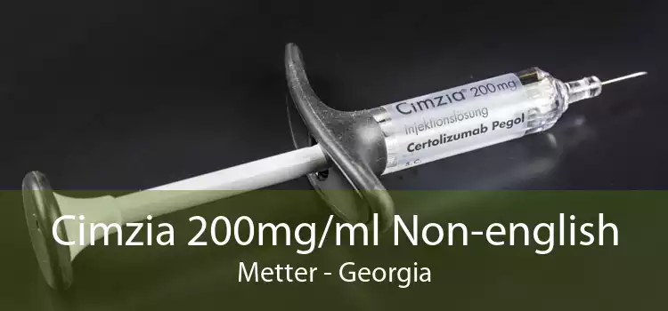 Cimzia 200mg/ml Non-english Metter - Georgia