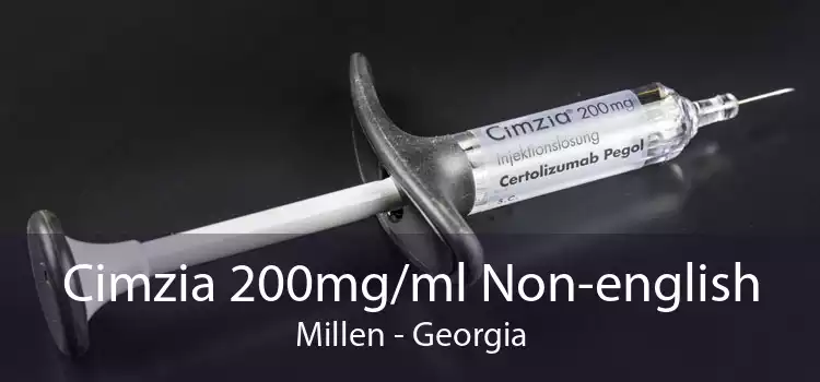 Cimzia 200mg/ml Non-english Millen - Georgia