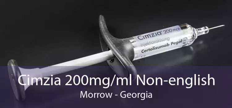 Cimzia 200mg/ml Non-english Morrow - Georgia