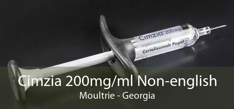 Cimzia 200mg/ml Non-english Moultrie - Georgia