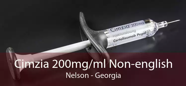 Cimzia 200mg/ml Non-english Nelson - Georgia