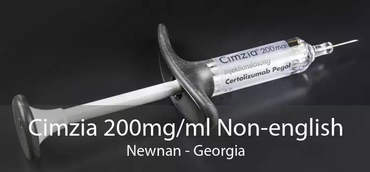 Cimzia 200mg/ml Non-english Newnan - Georgia