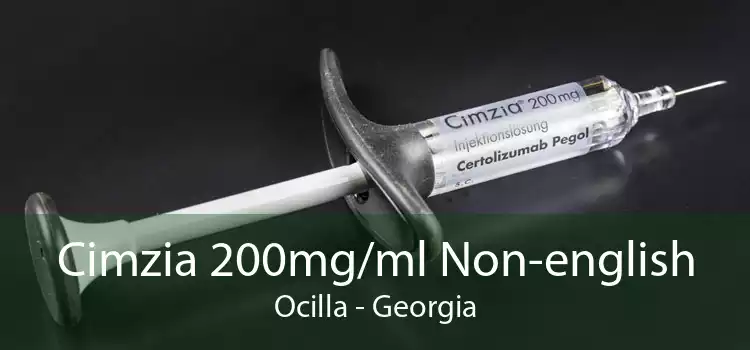 Cimzia 200mg/ml Non-english Ocilla - Georgia