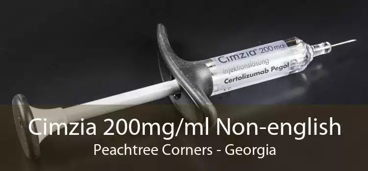 Cimzia 200mg/ml Non-english Peachtree Corners - Georgia