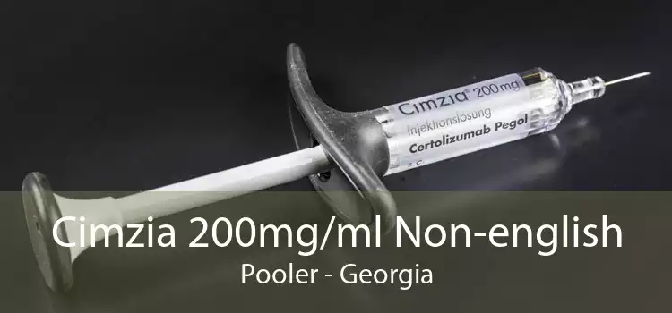 Cimzia 200mg/ml Non-english Pooler - Georgia