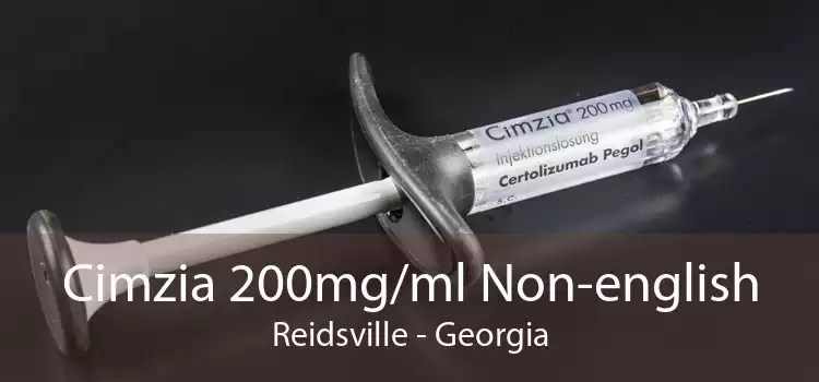 Cimzia 200mg/ml Non-english Reidsville - Georgia